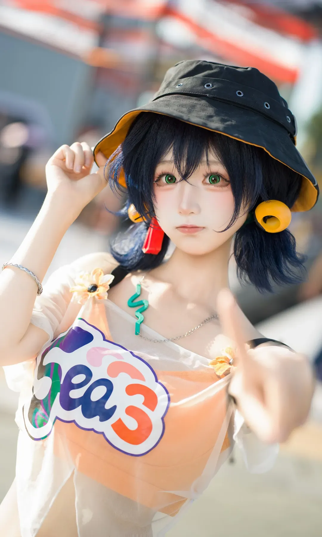【铃cos】绝区零夏日外景，捕捉盛夏出逃的元气少女 - 第 2 张