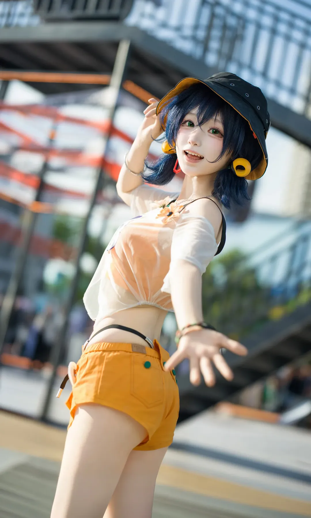 【铃cos】绝区零夏日外景，捕捉盛夏出逃的元气少女 - 第 3 张