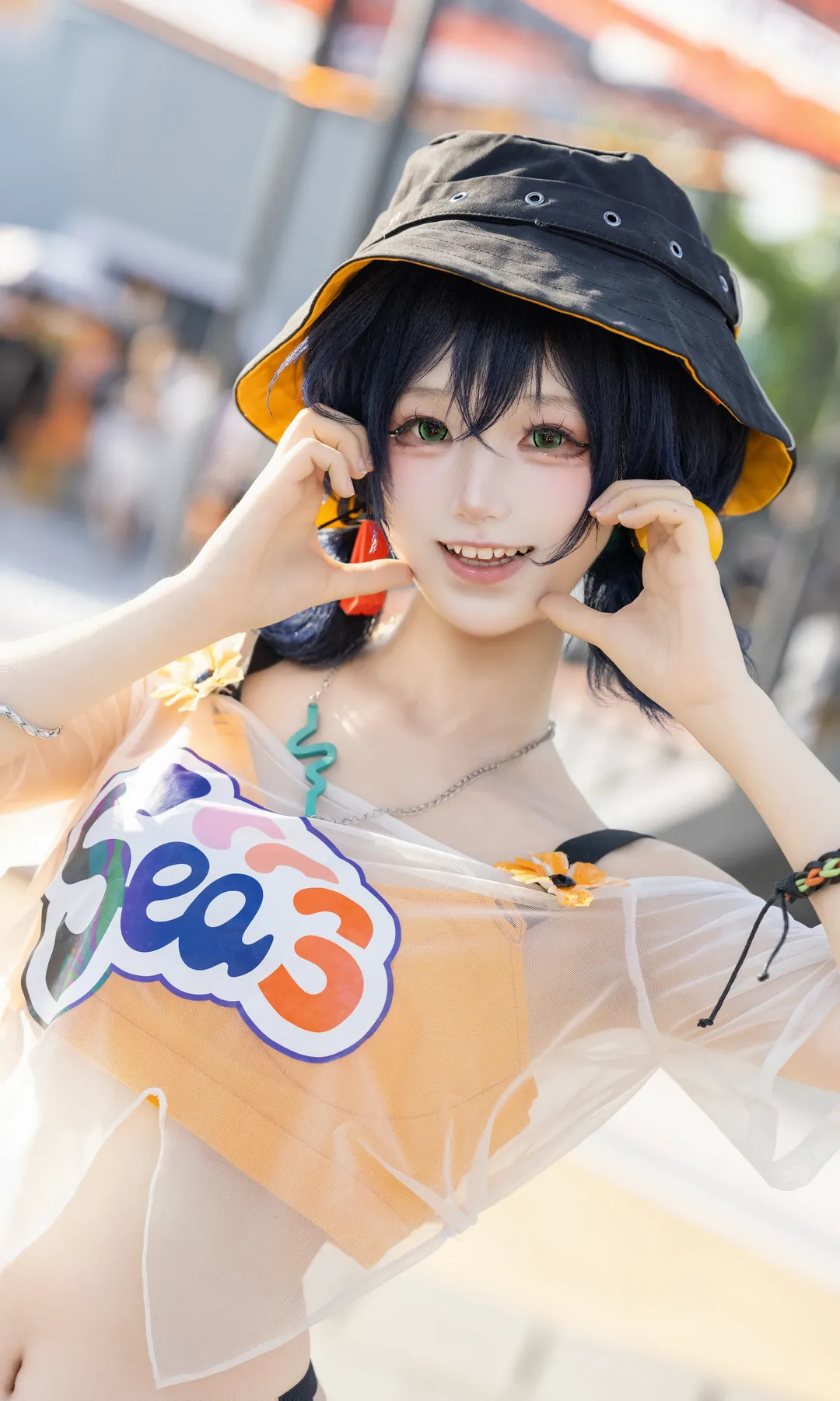 【铃cos】绝区零夏日外景，捕捉盛夏出逃的元气少女 - 第 5 张