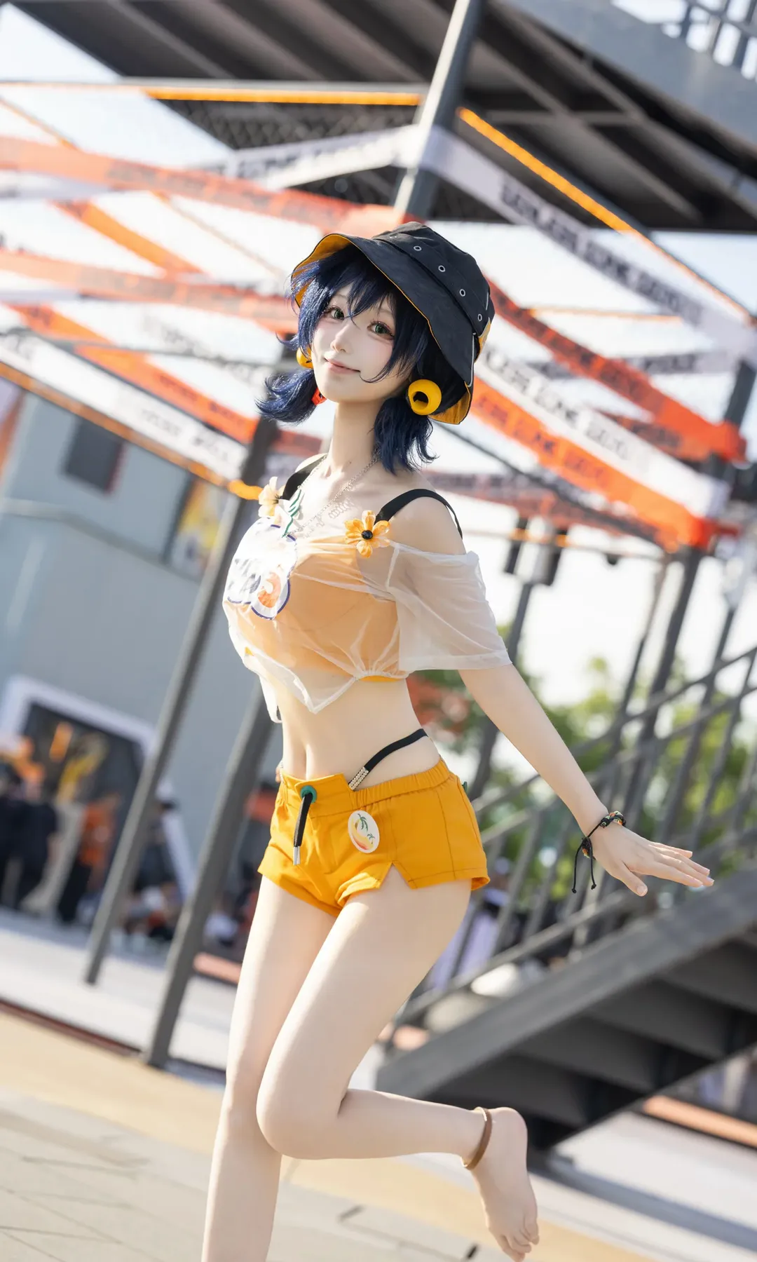 【铃cos】绝区零夏日外景，捕捉盛夏出逃的元气少女 - 第 6 张