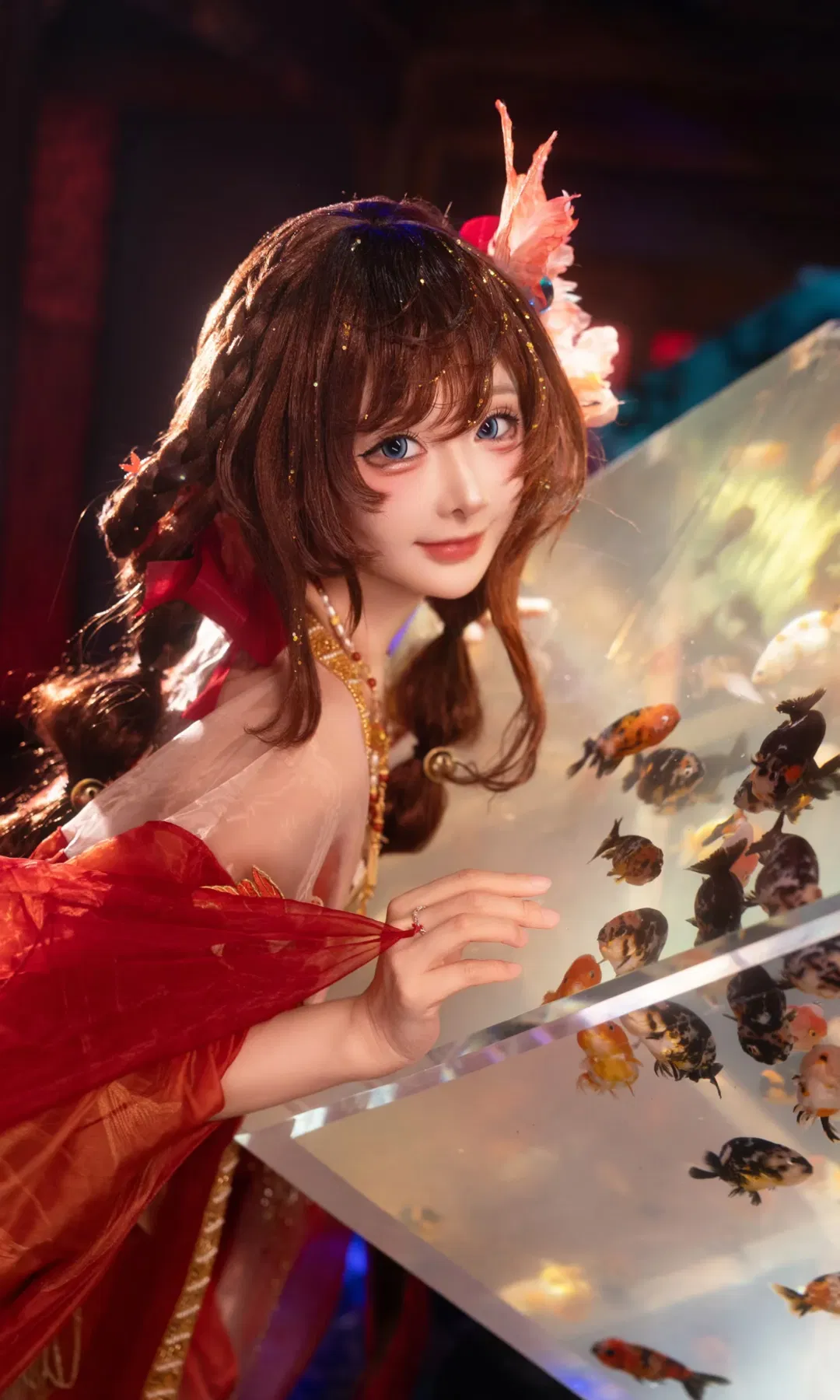 【大乔cos】王者荣耀大乔汉服私设游金鱼剧场 - 第 8 张