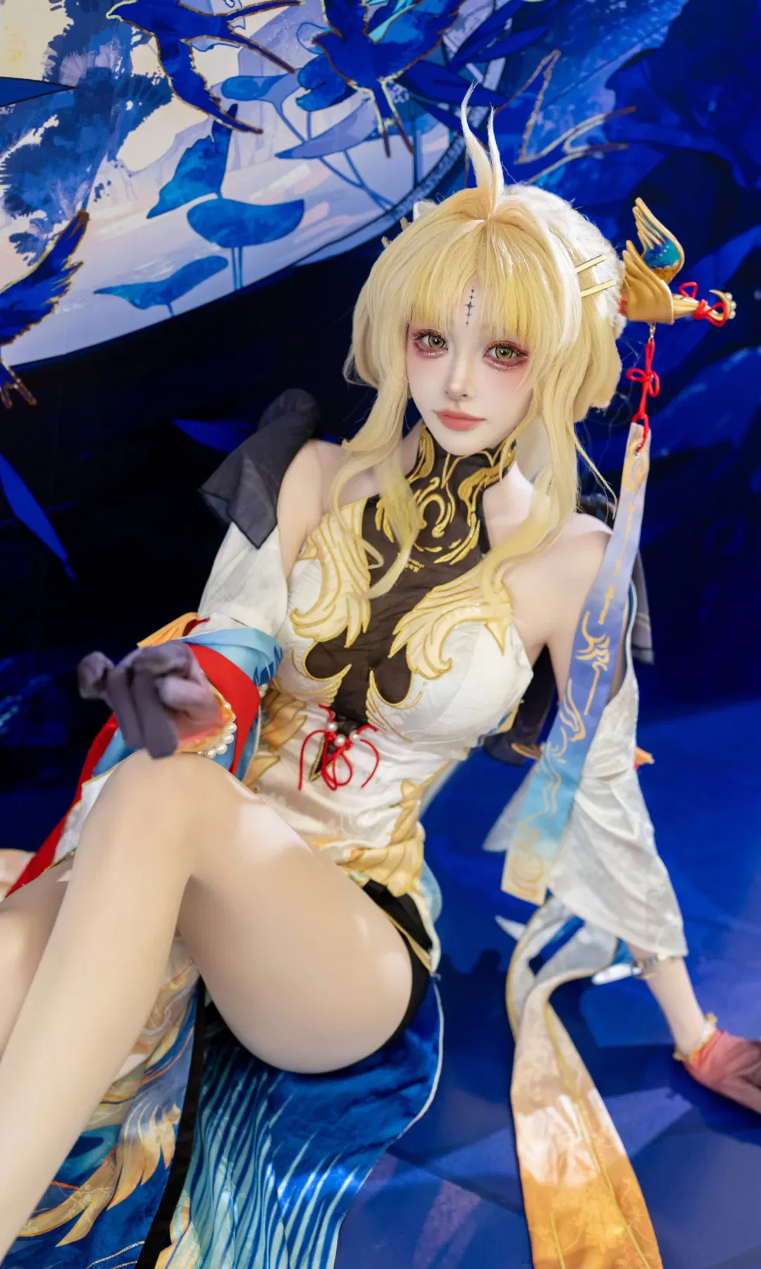 鸣潮秧秧·玄翎cos，和穗穗同框打卡夏日游戏节 - 第 12 张