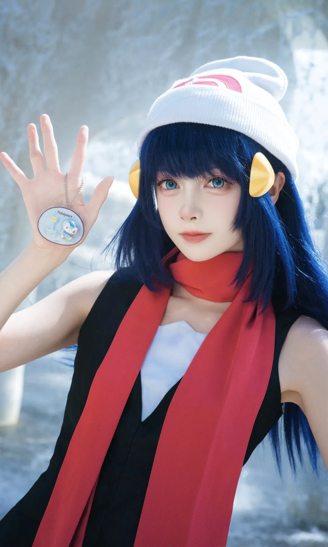 【小光cos】宝可梦神奥少女的喷泉旅拍 - 第 8 张