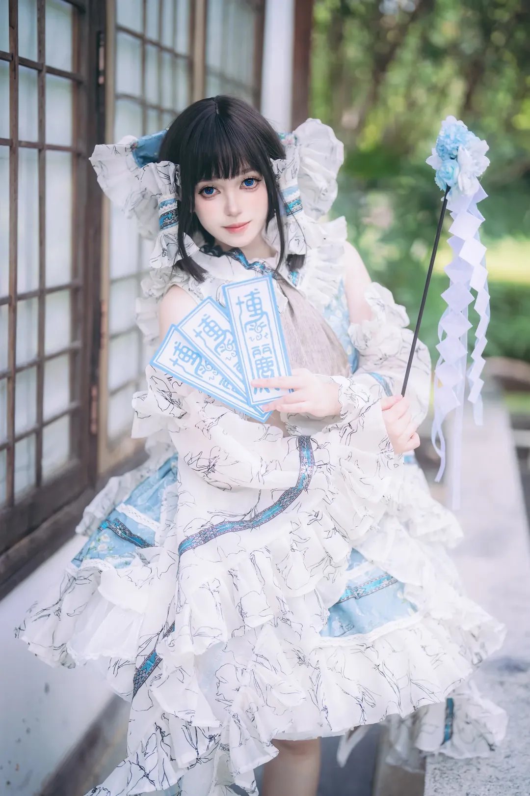 【博麗靈夢cos】東方project幻想鄉庭院外拍記 - 第 2 張