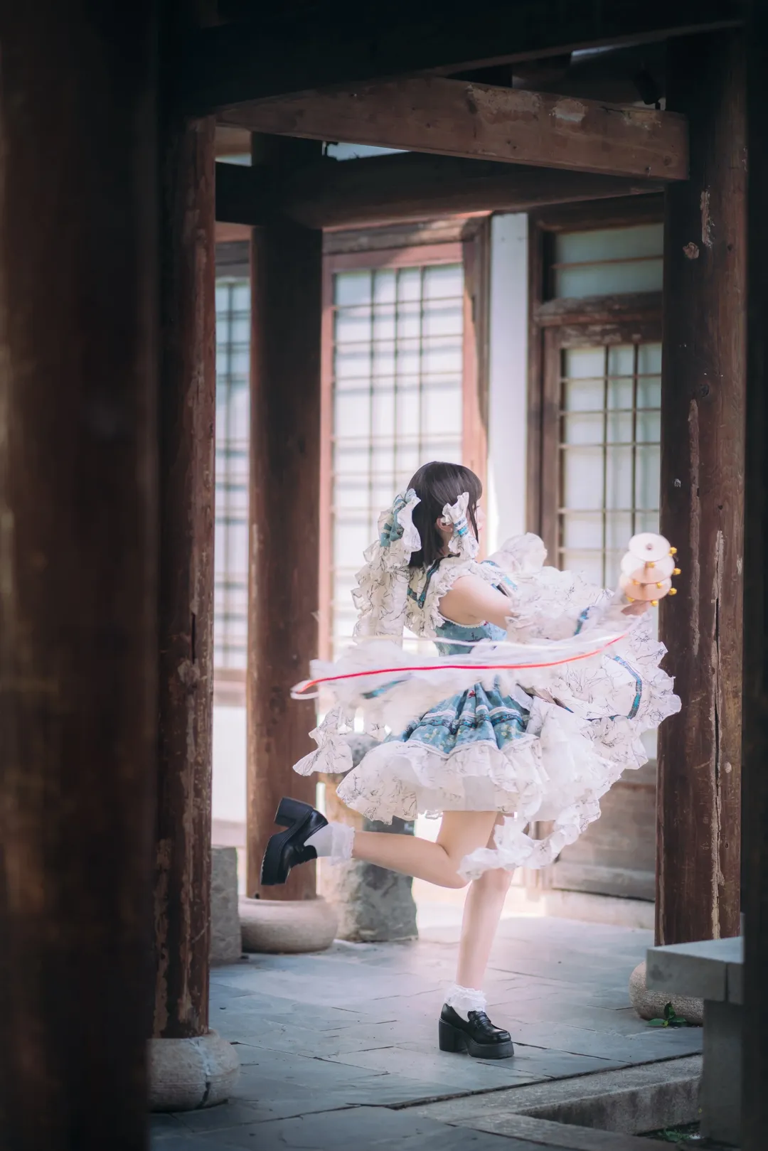 【博麗靈夢cos】東方project幻想鄉庭院外拍記 - 第 3 張