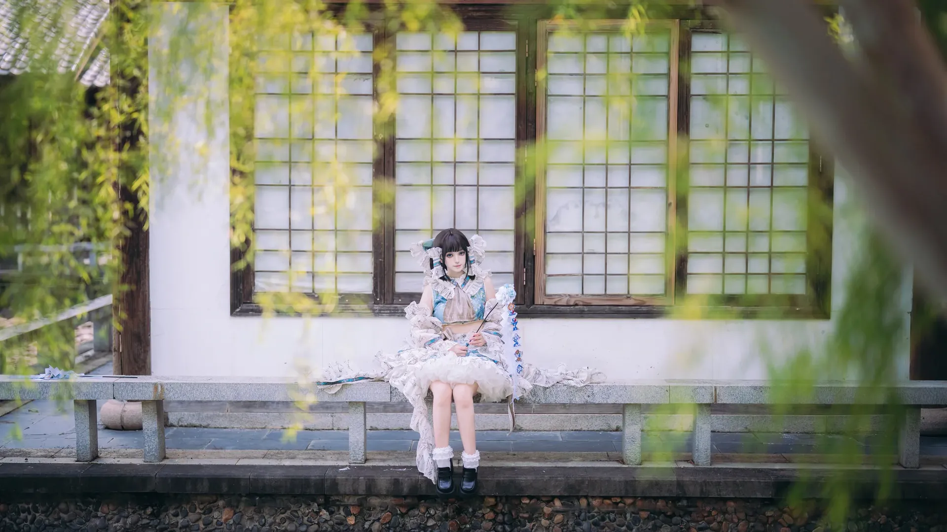 【博麗靈夢cos】東方project幻想鄉庭院外拍記 - 第 4 張