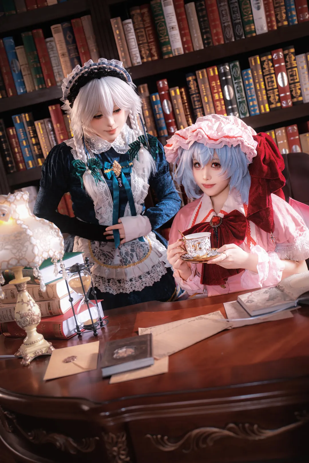 【十六夜咲夜cos】东方project，守护大小姐的利刃与时停 - 第 1 张