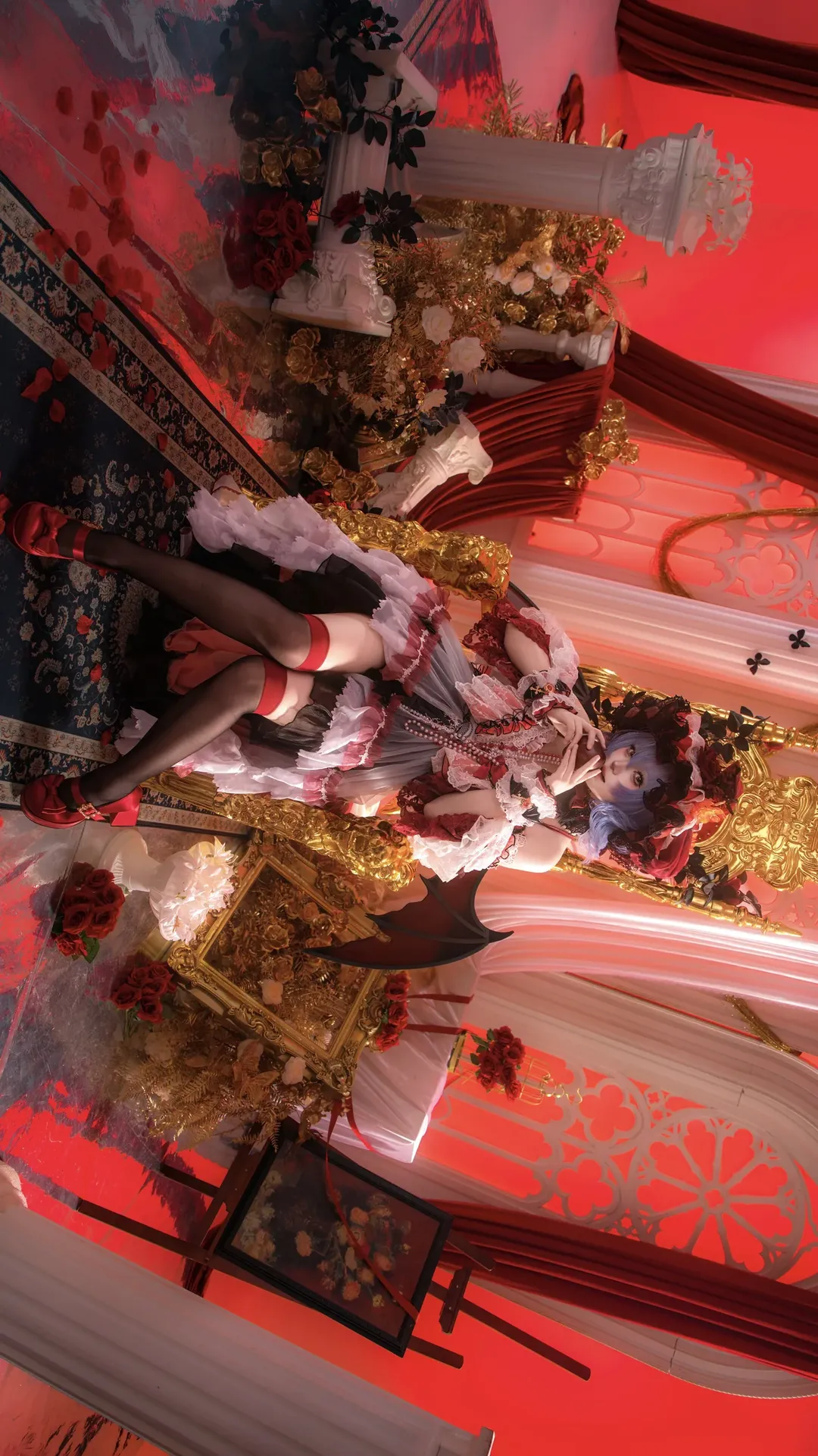 【蕾米莉亞cos】東方Project紅魔館主題的暗黑哥特風拍攝 - 第 2 張