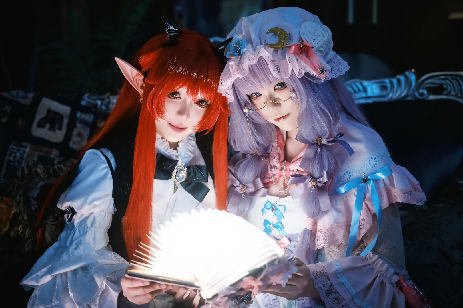 【帕秋莉cos】东方Project图书馆中的静谧魔法时光 - 第 7 张