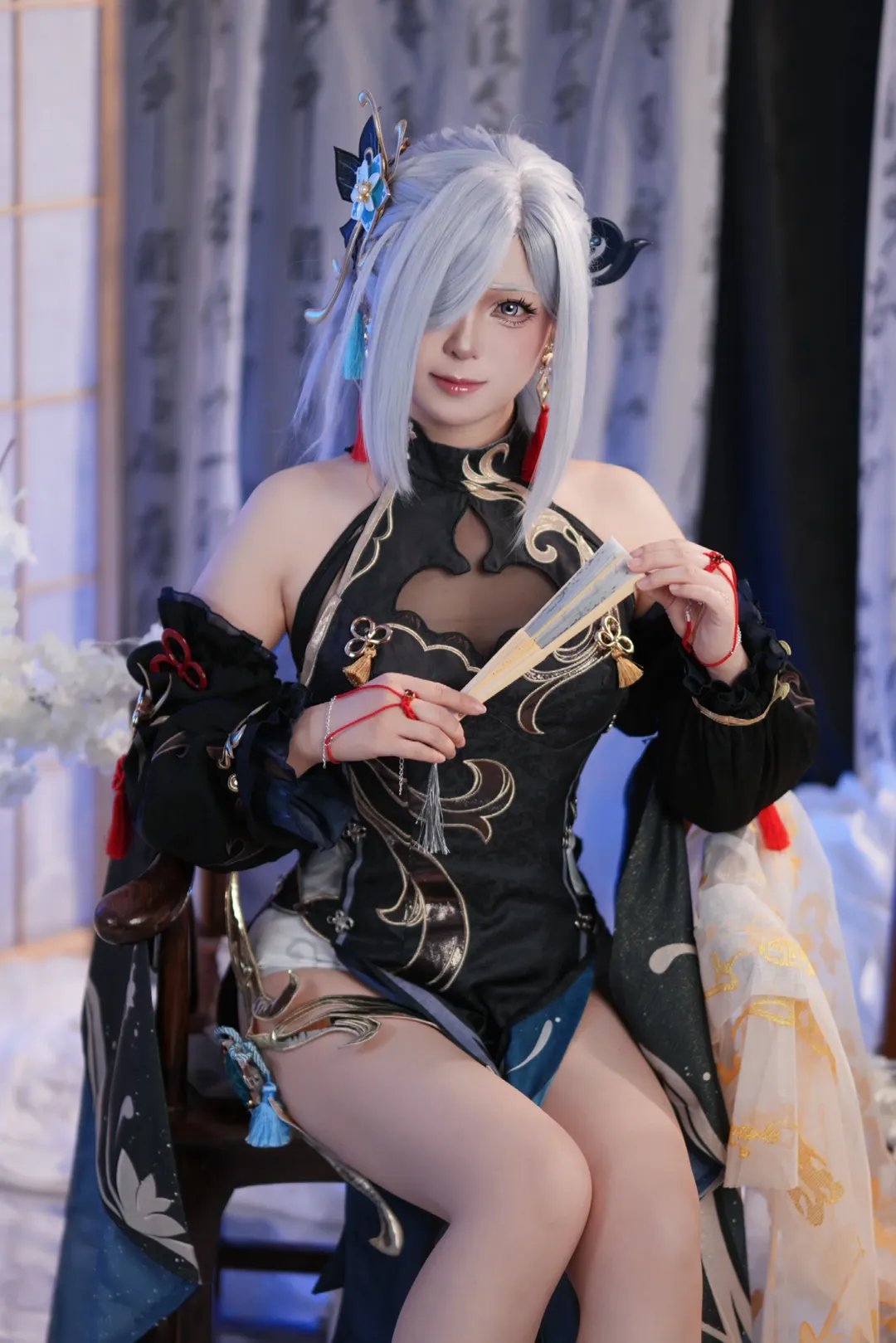 【申鹤cos】原神角色拍摄分享，聊聊服装细节和光影 - 第 1 张