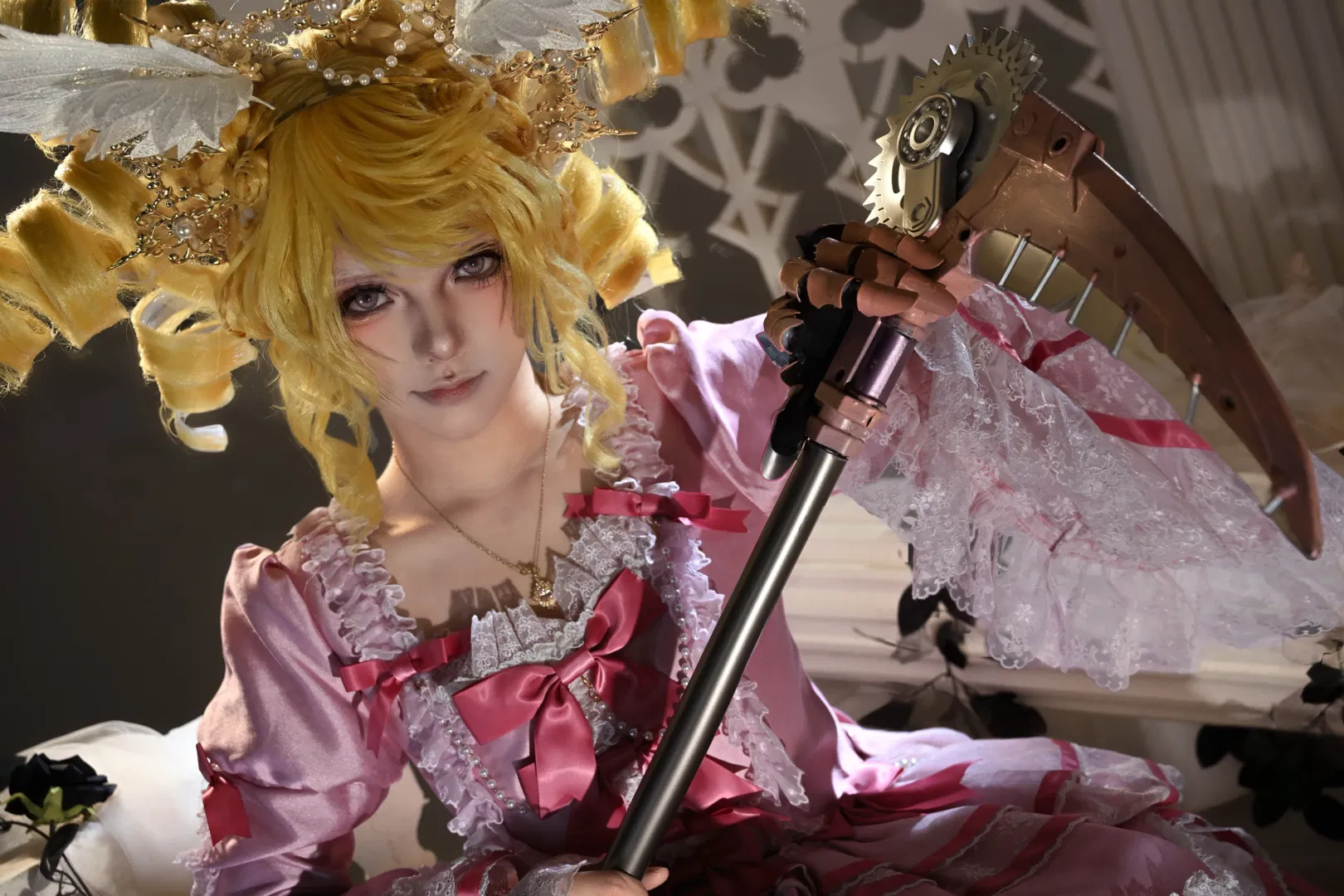 少女暴君OC：粉色Lolita与机械镰刀的碰撞 - 第 1 张