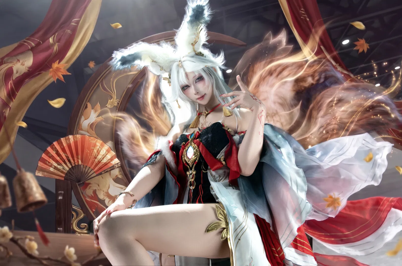 【心月狐cos】鸣潮心月狐，东莞萤火虫sp02场照 - 第 1 张