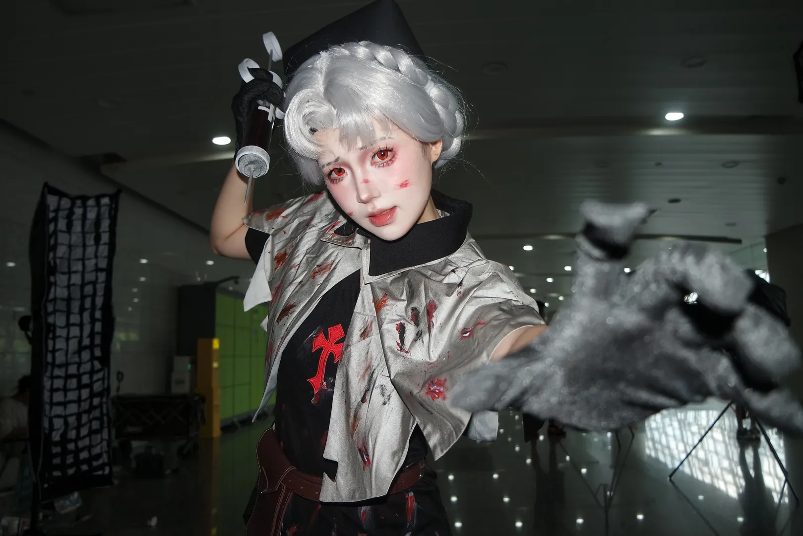 第五人格医生cos，呈现暗黑病娇的另一面 - 第 3 张