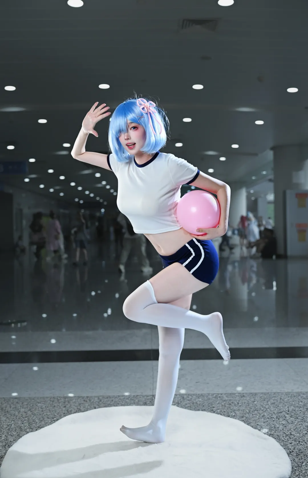 【蕾姆cos】從零開始的異世界生活體操服場照分享 - 第 3 張