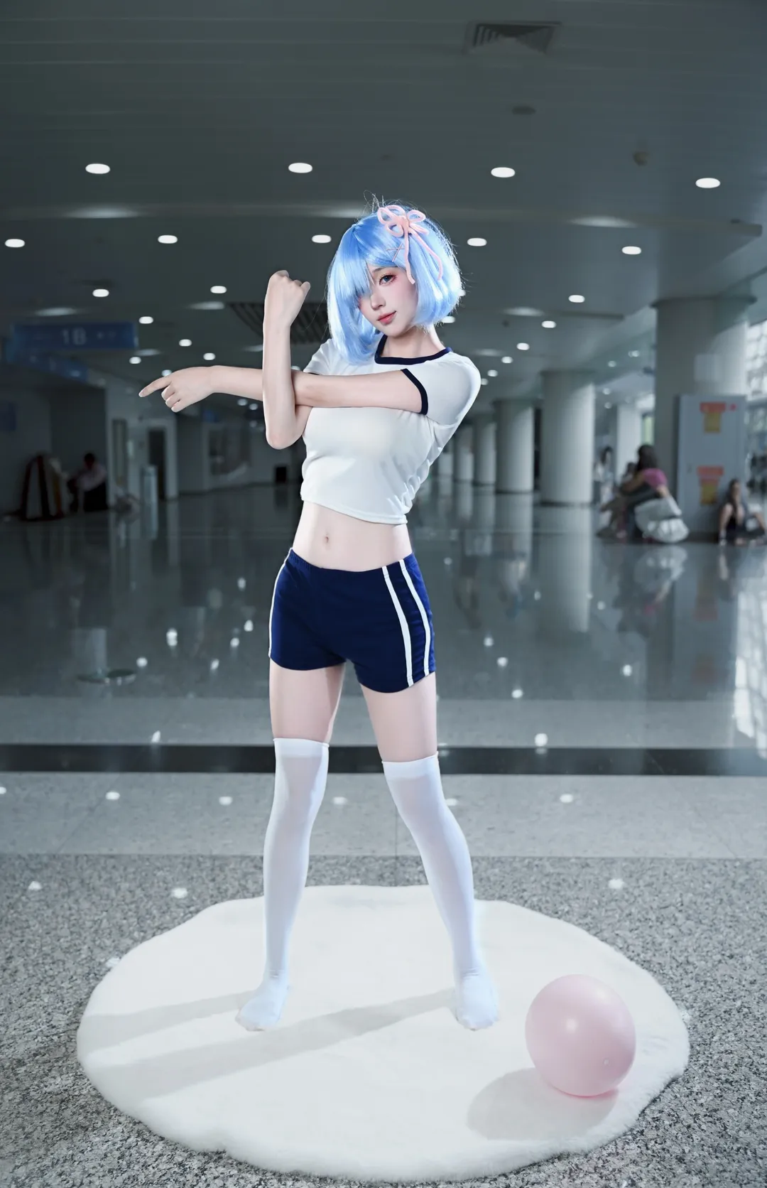 【蕾姆cos】從零開始的異世界生活體操服場照分享 - 第 4 張