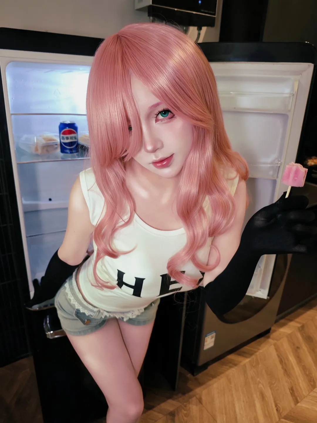 【夏禾cos】一人之下刮骨刀夏禾，冰箱前的夏日清涼 - 第 2 張