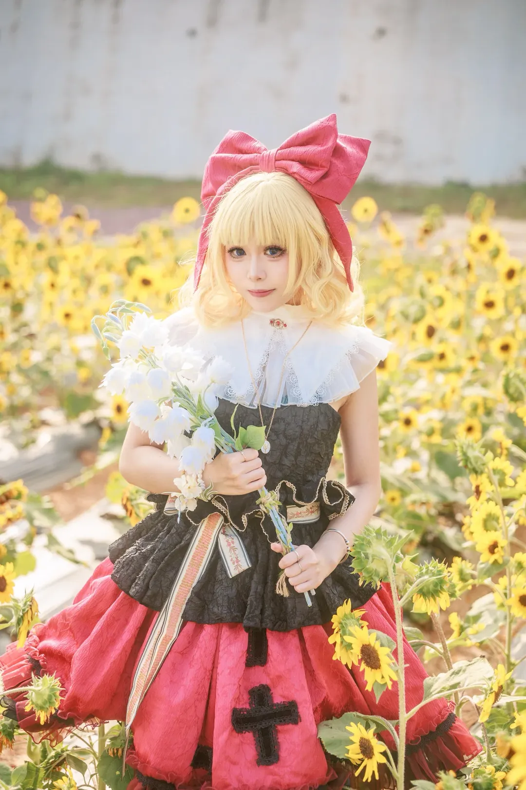 【梅蒂欣梅兰可莉cos】东方project向日葵花田里的甜蜜毒药 - 第 3 张
