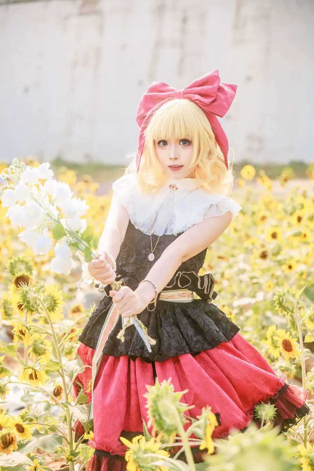 【梅蒂欣梅兰可莉cos】东方project向日葵花田里的甜蜜毒药 - 第 4 张