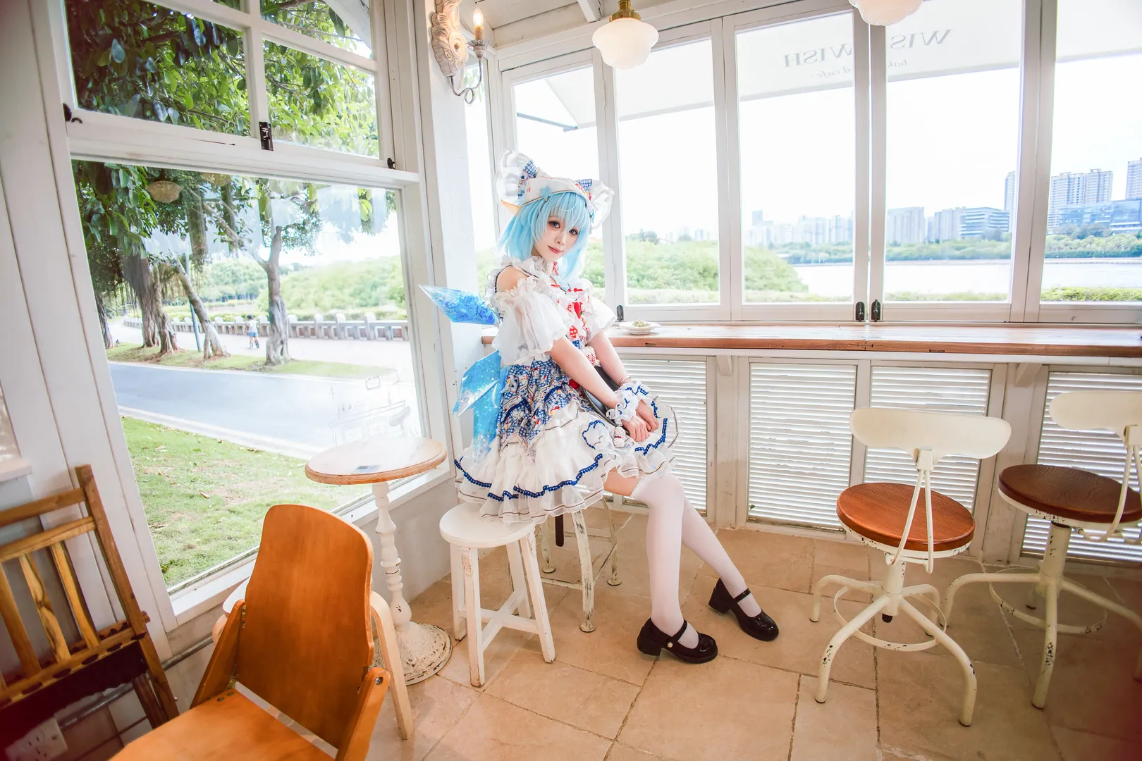 【琪露諾cos】東方project的冰之妖精咖啡屋大冒險 - 第 3 張