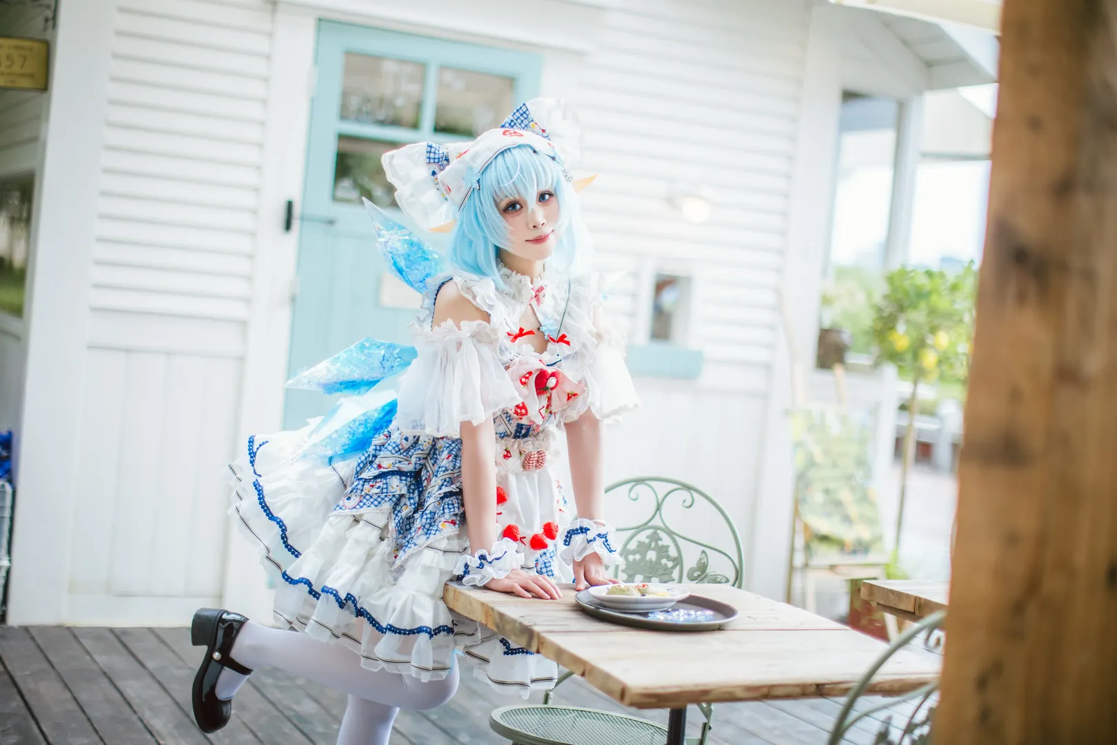 【琪露諾cos】東方project的冰之妖精咖啡屋大冒險 - 第 7 張