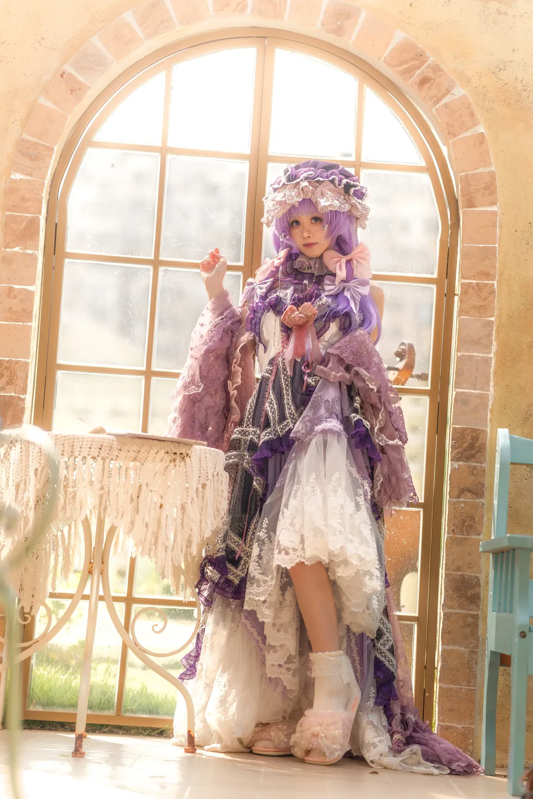 【帕秋莉cos】東方project 靜謐午後的讀書時光 - 第 5 張