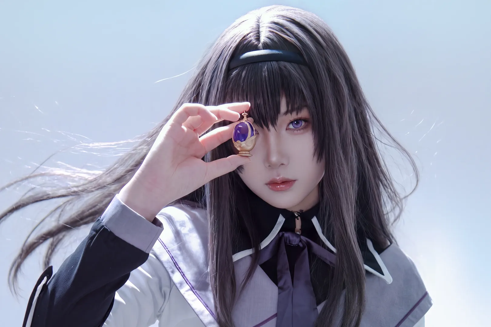 【曉美焰cos】魔法少女小圓的冷豔與優雅，還原度拉滿 - 第 3 張