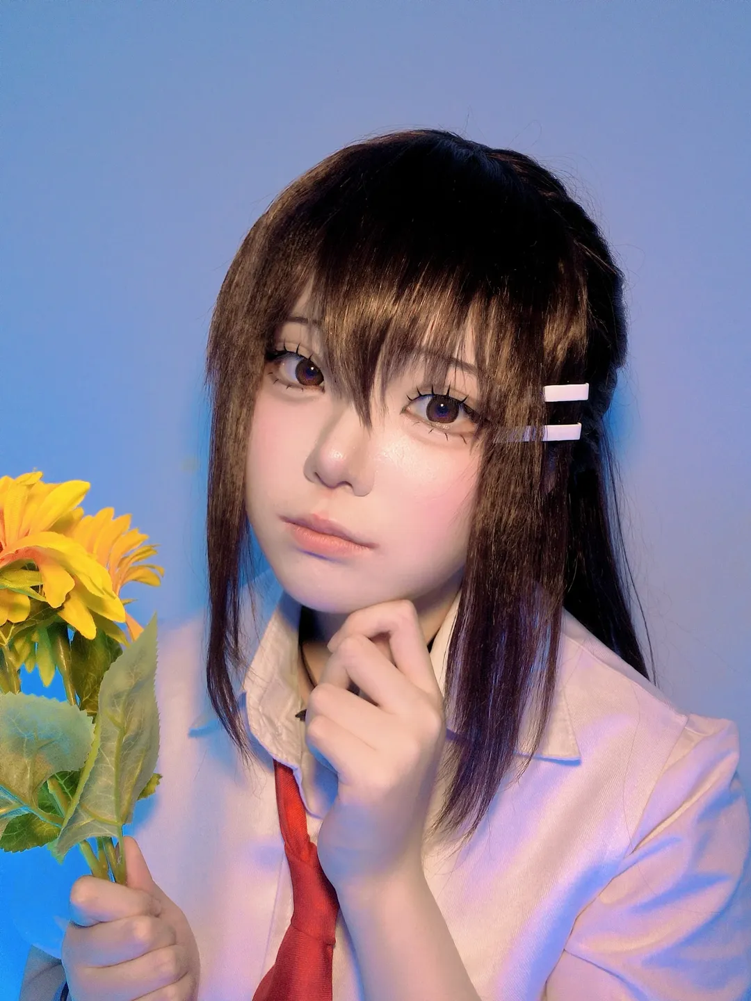 【水上由岐cos】素晴日的向日葵與藍除錯妝 - 第 5 張