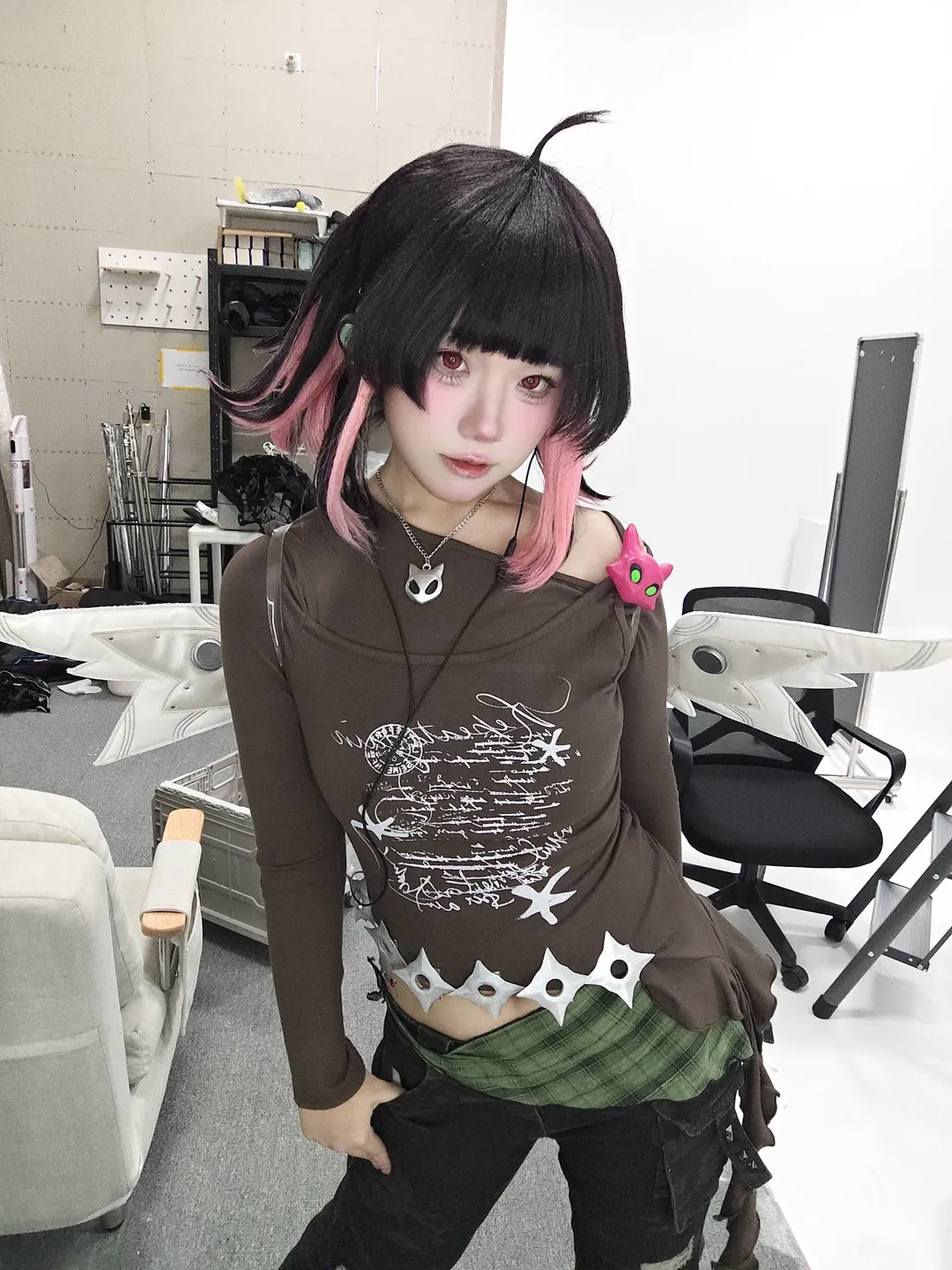 【南宫羽cos】绝区零电子y3k萌妹细节还原 - 第 1 张