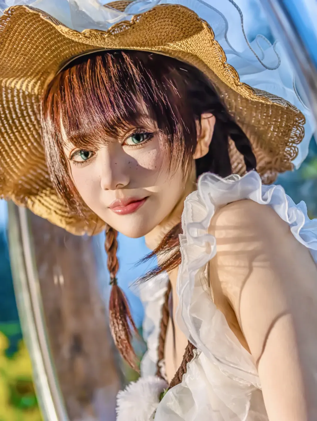 【園丁cos】向日葵花海里的第五人格園丁拍攝記錄 - 第 1 張