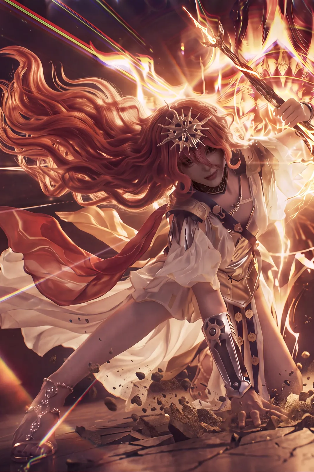 【奥古斯塔cos】鸣潮战场上的红发女武神 - 第 1 张