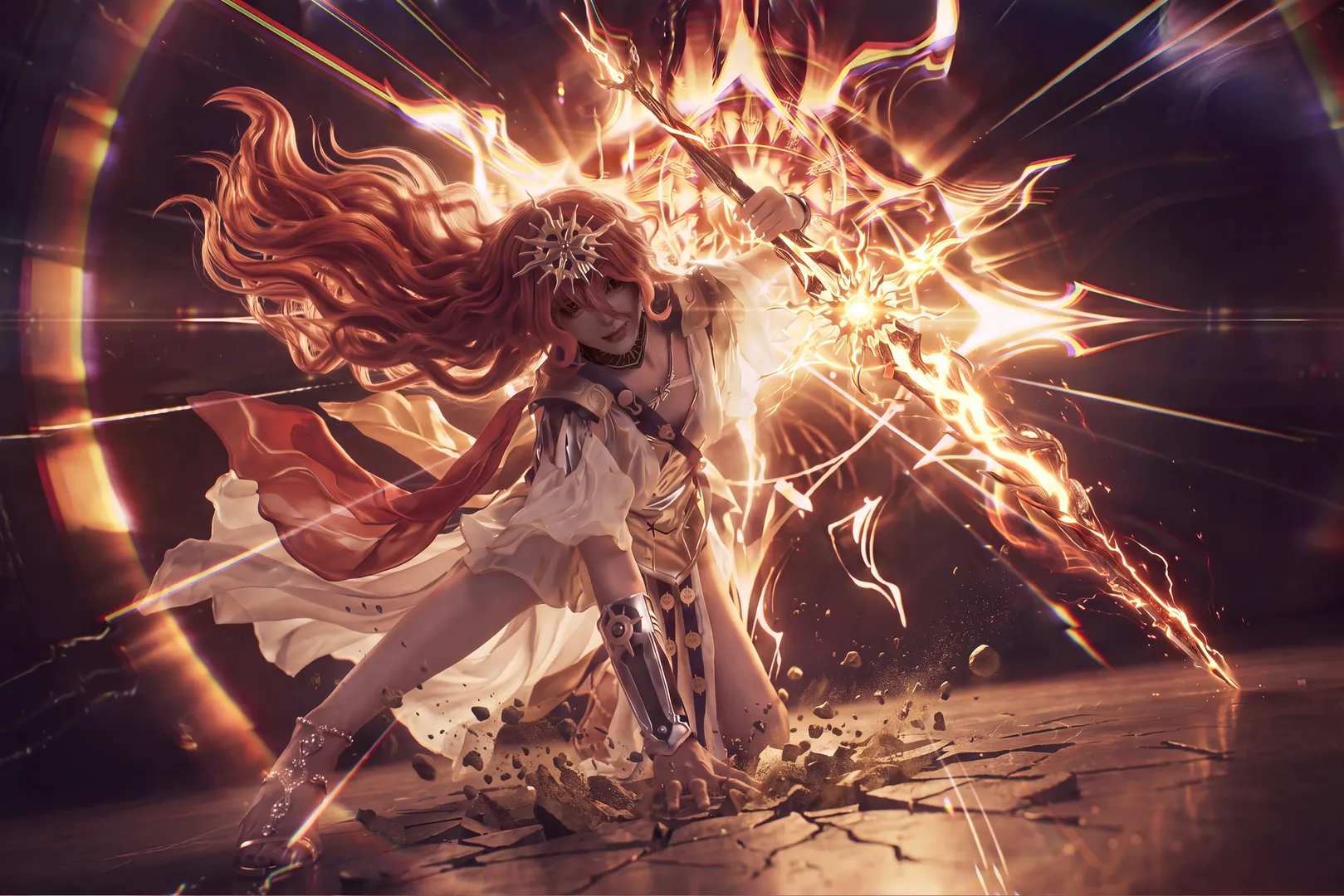 【奥古斯塔cos】鸣潮战场上的红发女武神 - 第 2 张