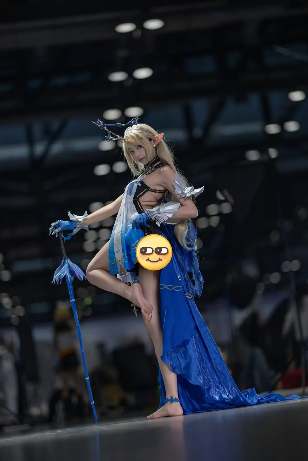 【卡提希婭cos】鳴嘲場照後期，還原藍髮精靈造型 - 第 3 張