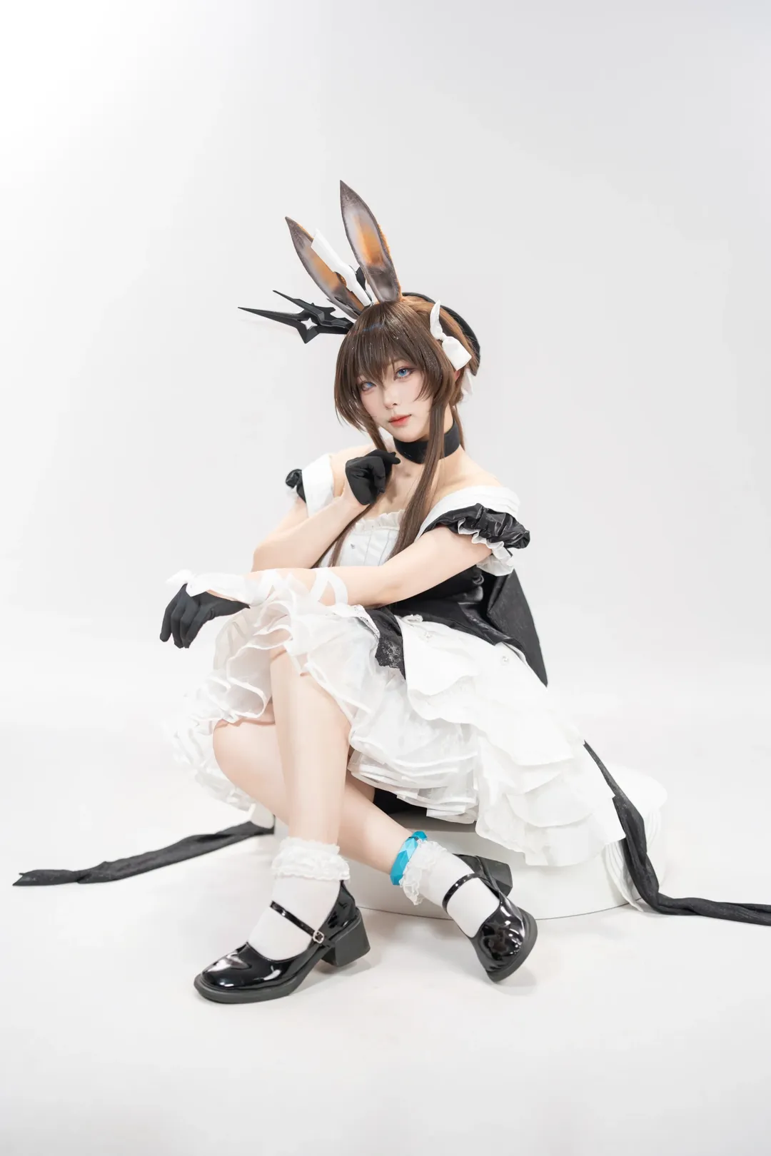 【阿米婭cos】明日方舟月行水上，芭蕾小兔的優雅瞬間 - 第 2 張