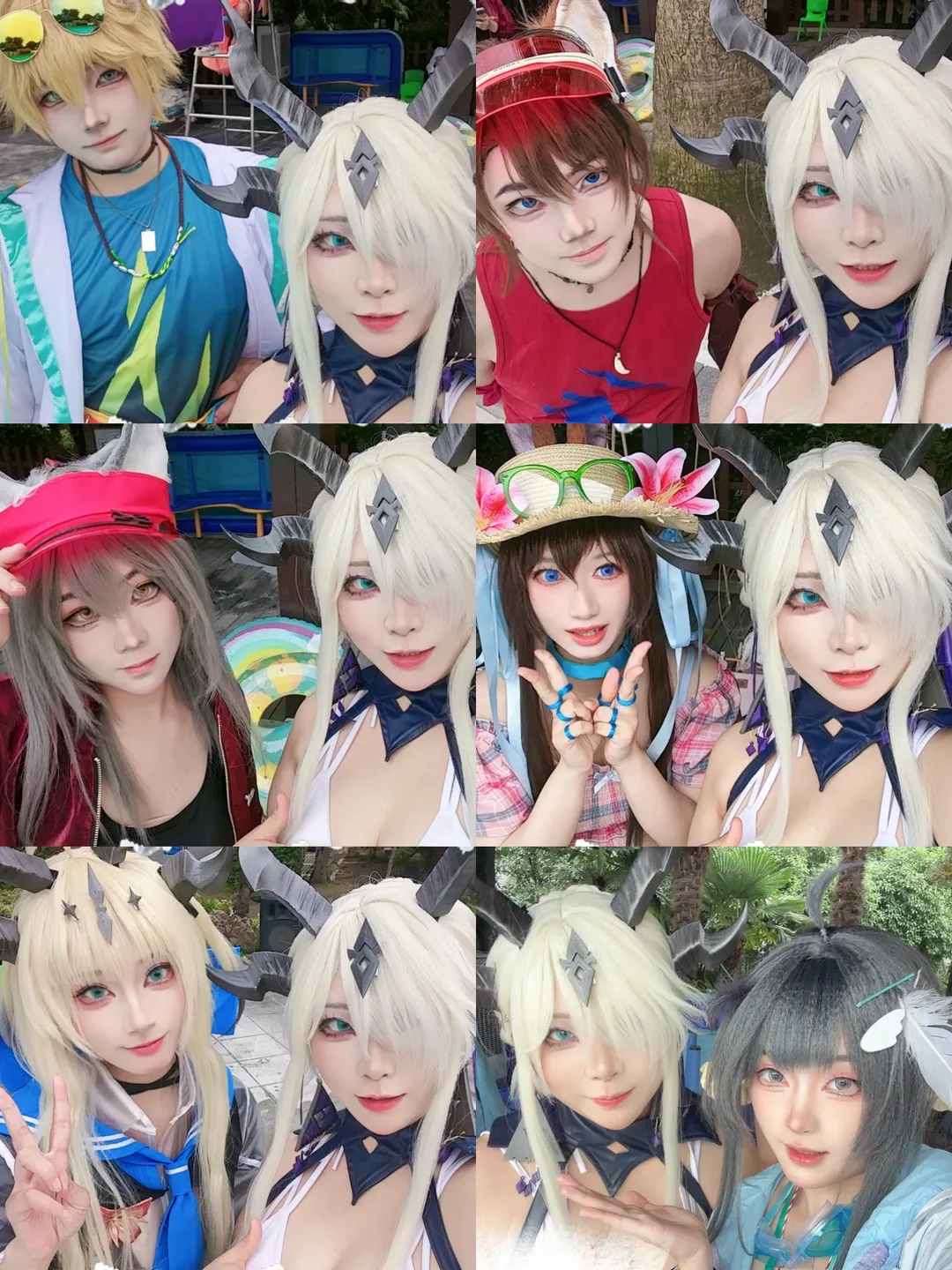 【死芒cos】明日方舟珊瑚海岸的夏日泳装记录 - 第 3 张