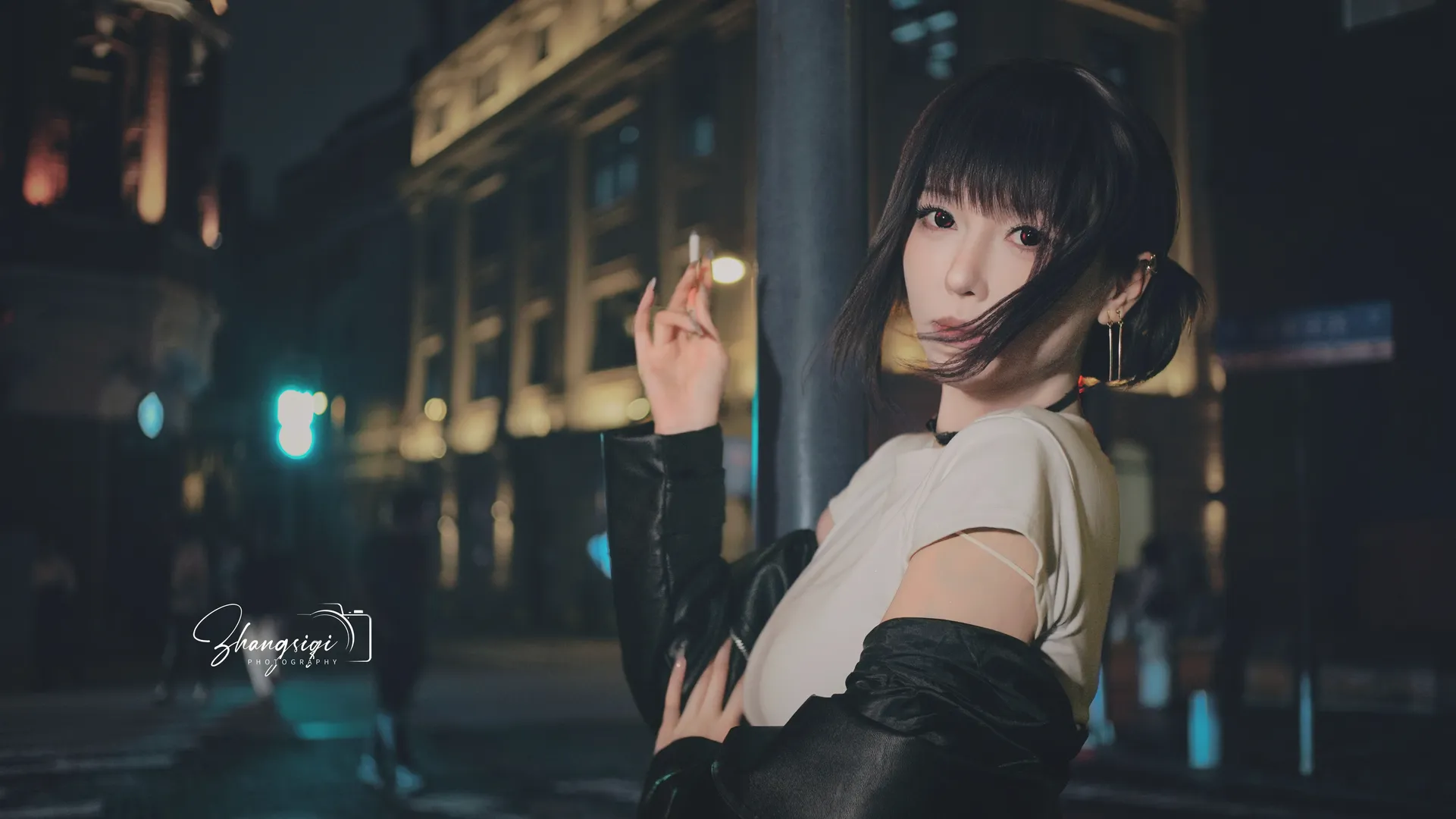 【山田小姐cos】深夜街頭煙火氣，超市後門的二次元少女 - 第 2 張