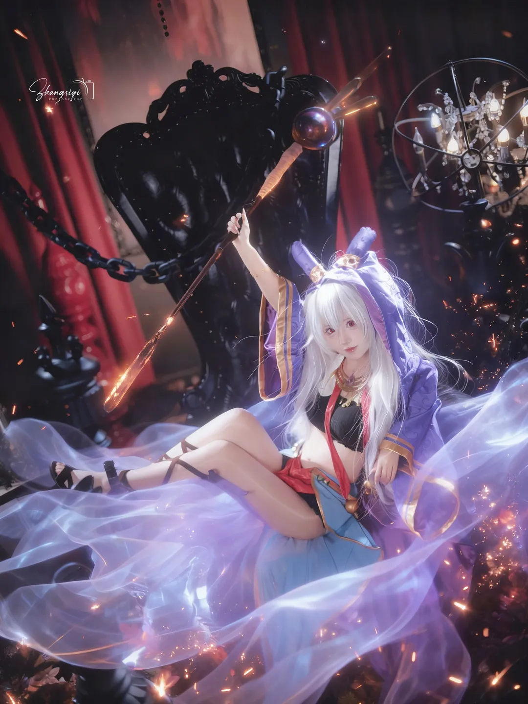 【拉菲cos】碧蓝航线魔女拉菲的暗黑幻想曲 - 第 1 张