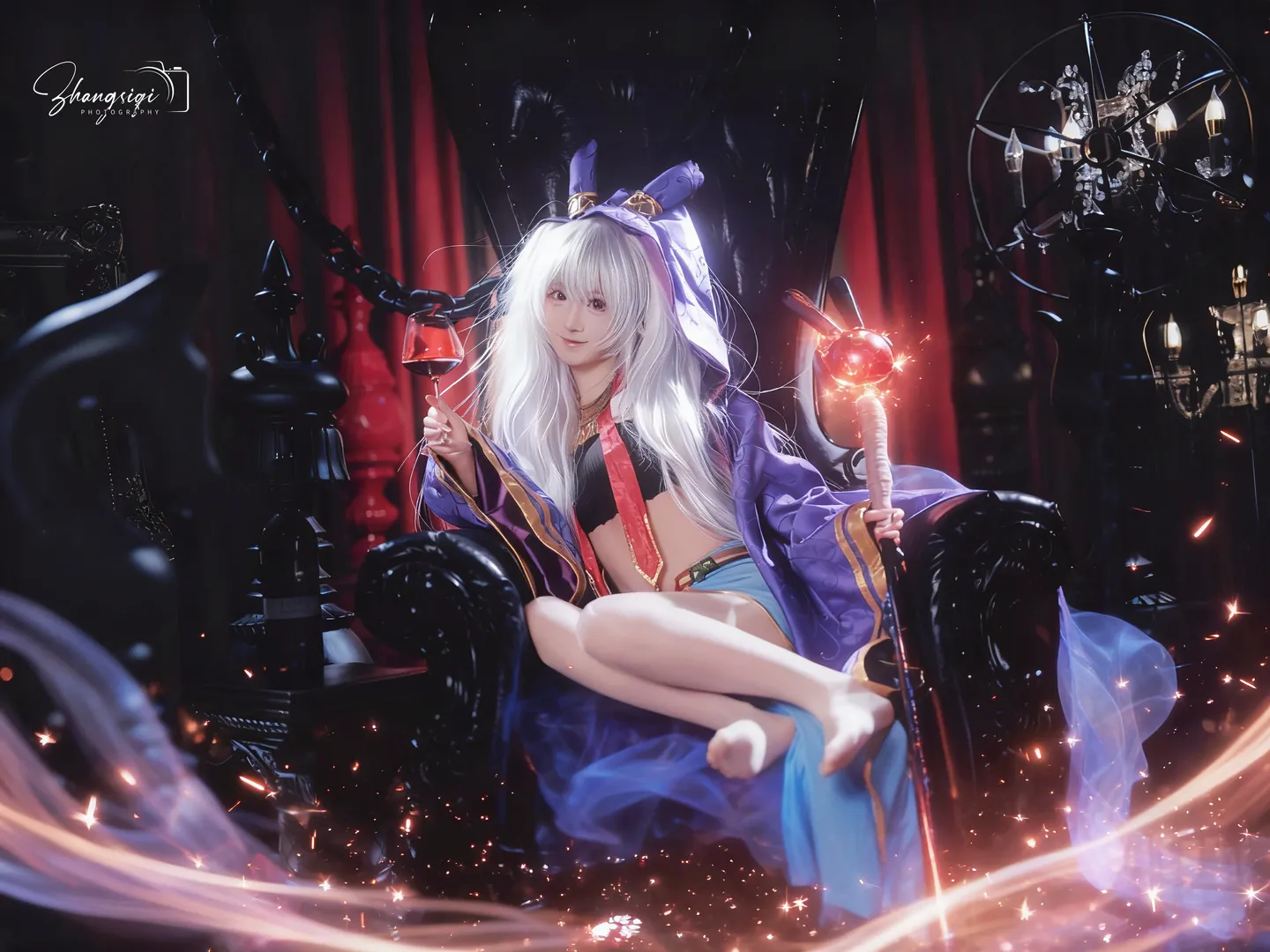 【拉菲cos】碧蓝航线魔女拉菲的暗黑幻想曲 - 第 10 张