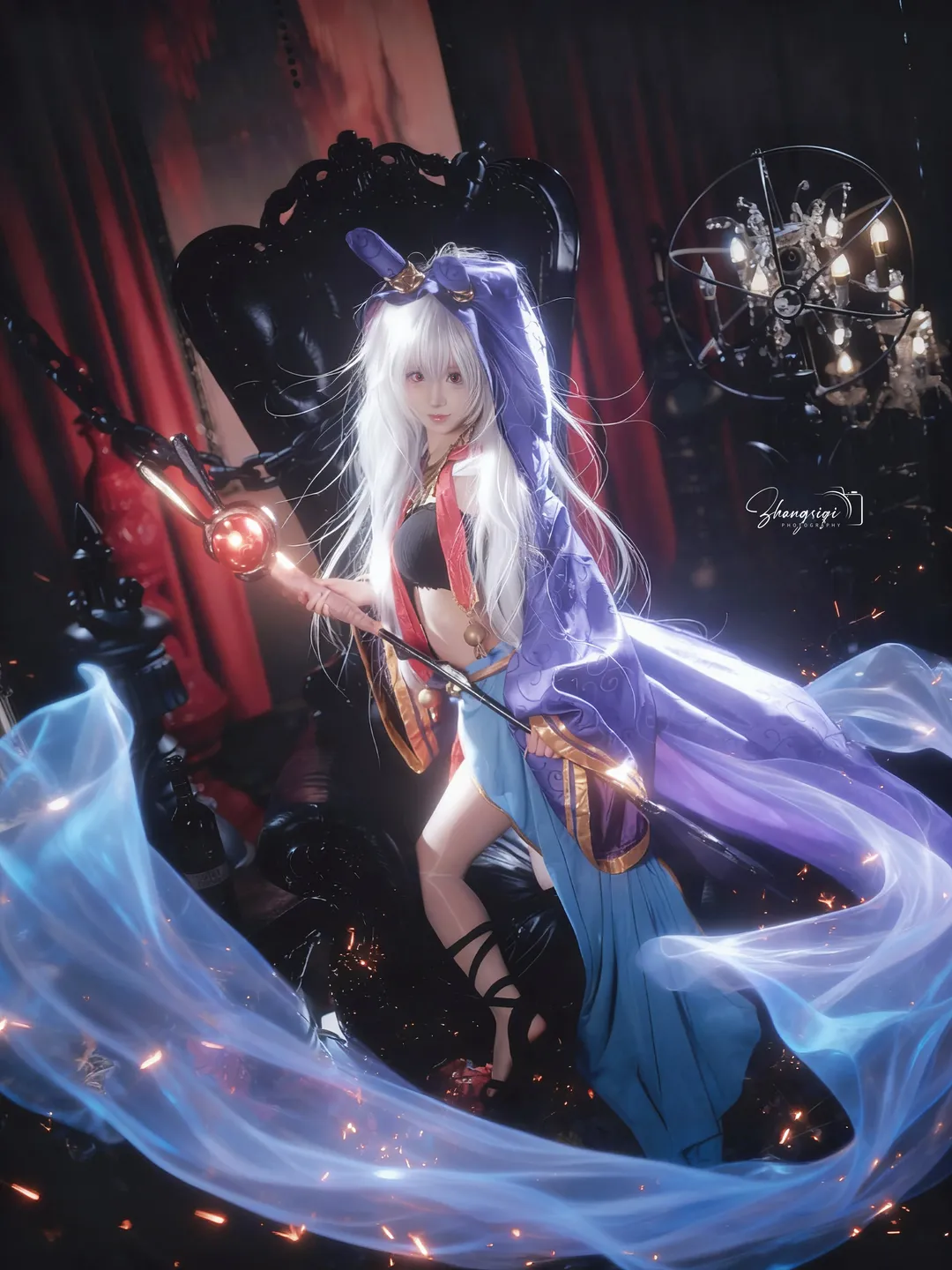 【拉菲cos】碧蓝航线魔女拉菲的暗黑幻想曲 - 第 2 张