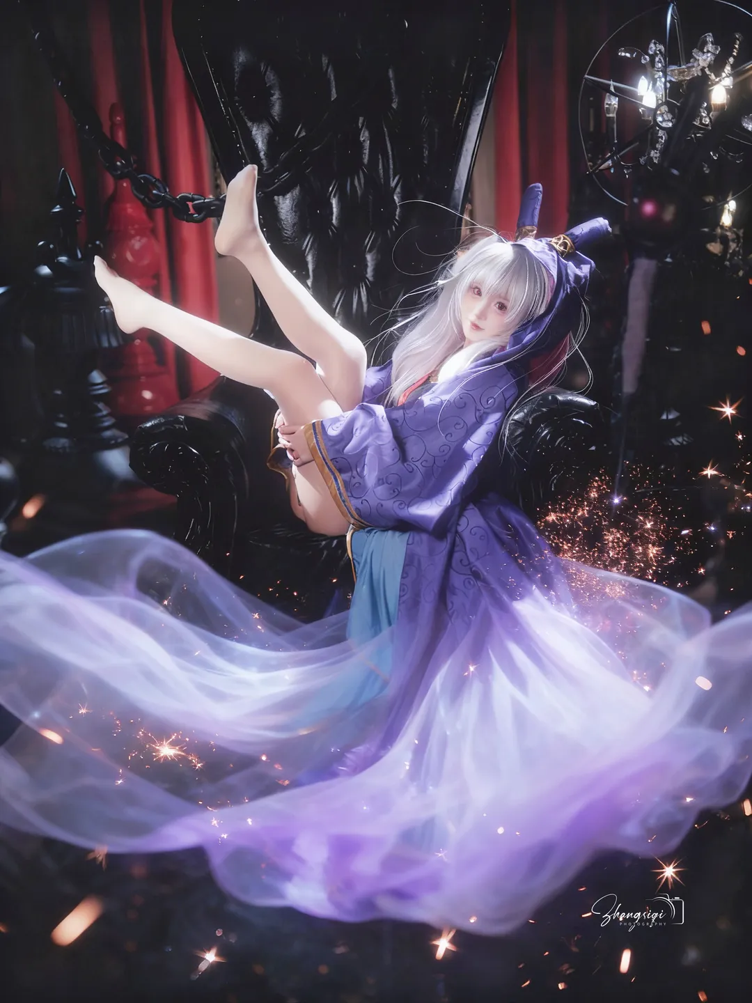 【拉菲cos】碧蓝航线魔女拉菲的暗黑幻想曲 - 第 3 张
