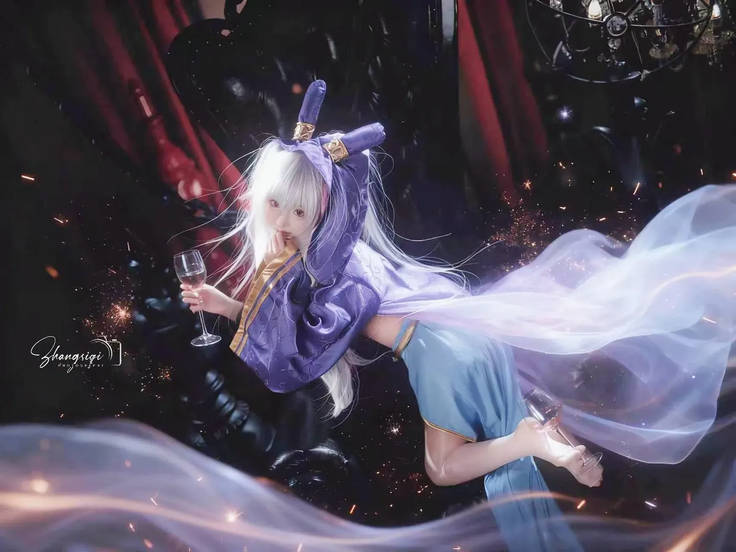 【拉菲cos】碧蓝航线魔女拉菲的暗黑幻想曲 - 第 4 张
