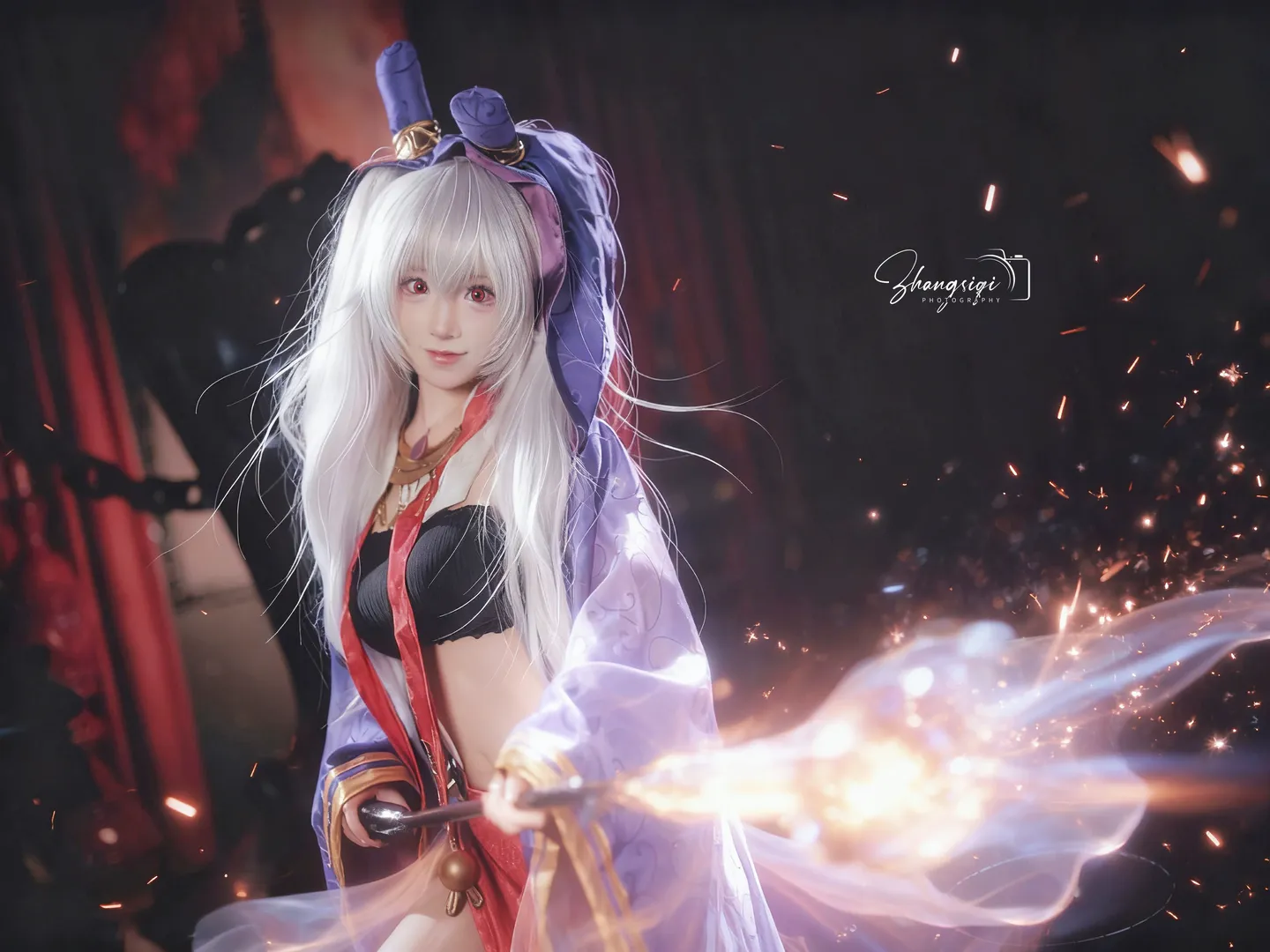 【拉菲cos】碧蓝航线魔女拉菲的暗黑幻想曲 - 第 5 张