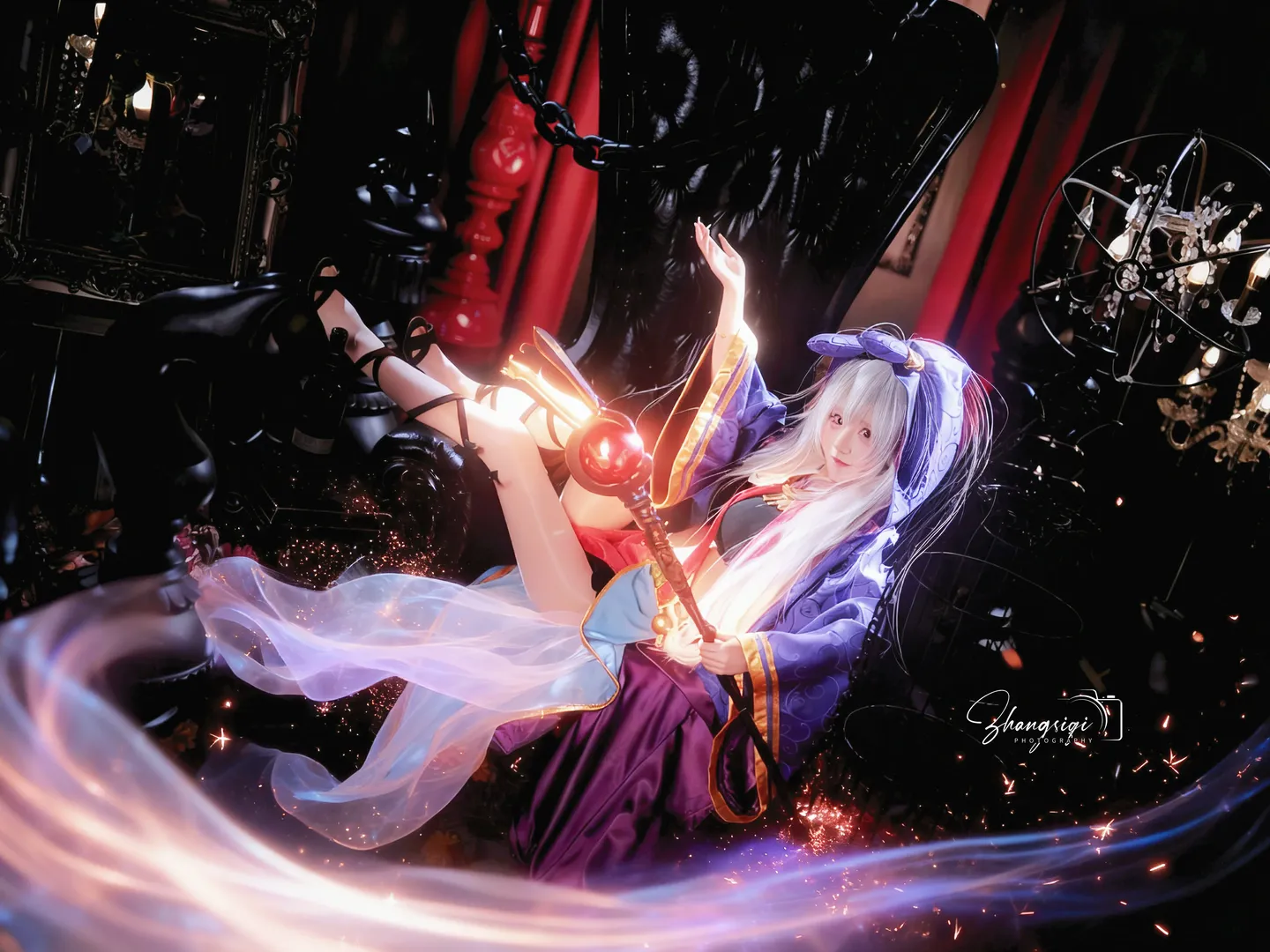 【拉菲cos】碧蓝航线魔女拉菲的暗黑幻想曲 - 第 6 张
