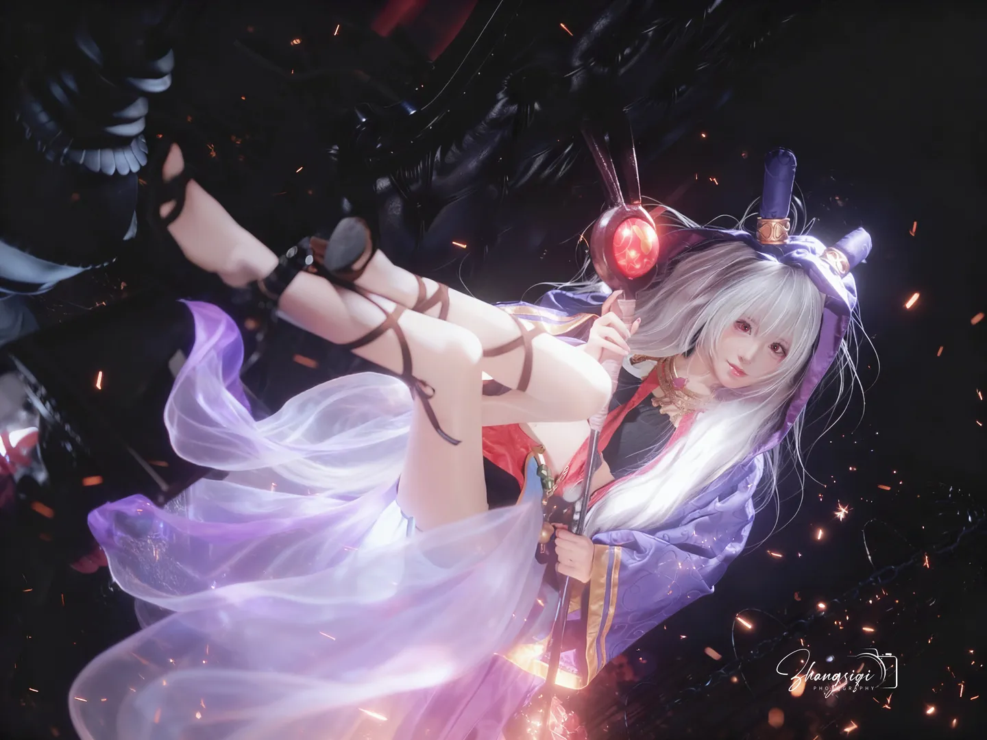 【拉菲cos】碧蓝航线魔女拉菲的暗黑幻想曲 - 第 7 张