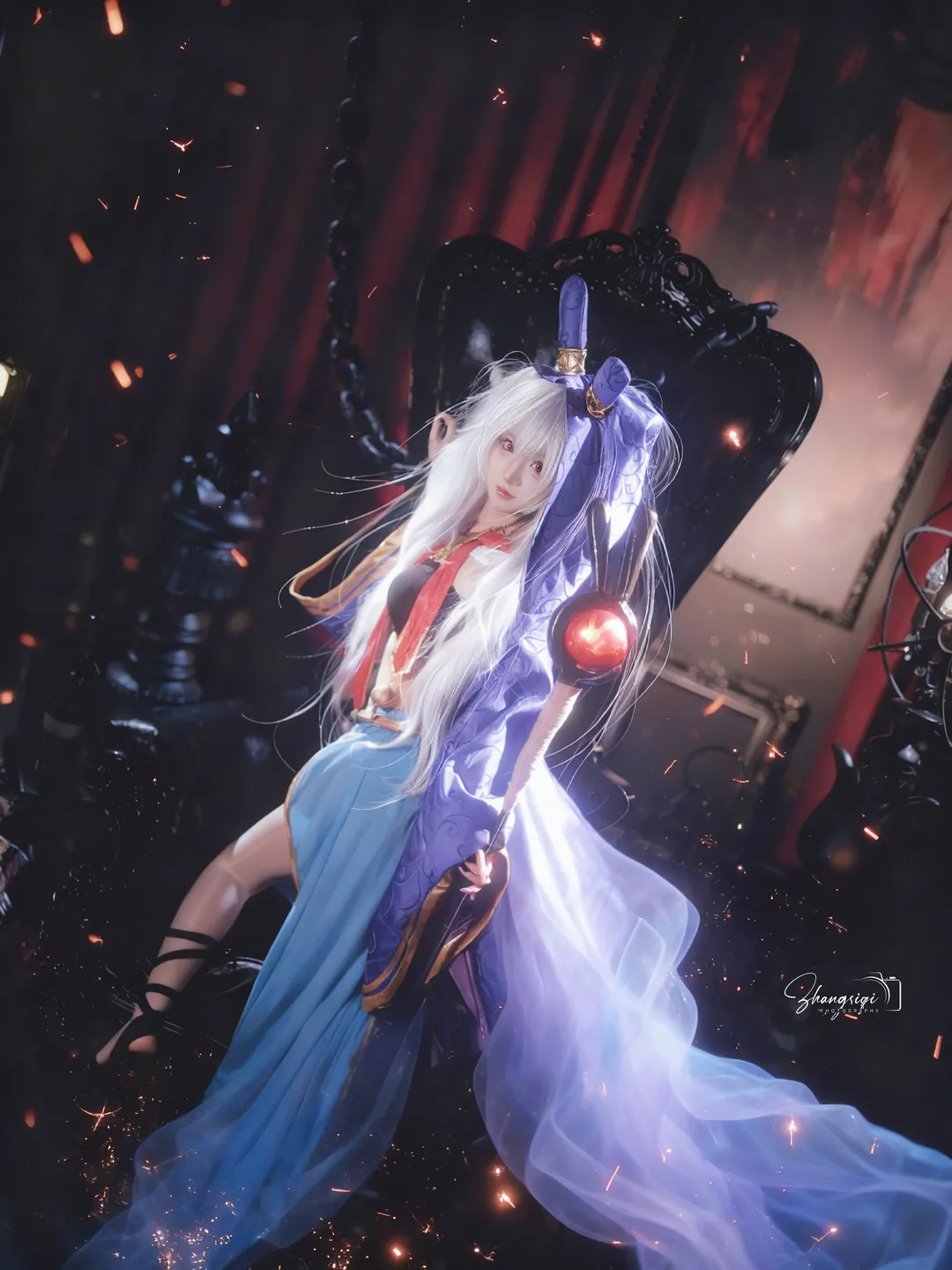 【拉菲cos】碧蓝航线魔女拉菲的暗黑幻想曲 - 第 8 张