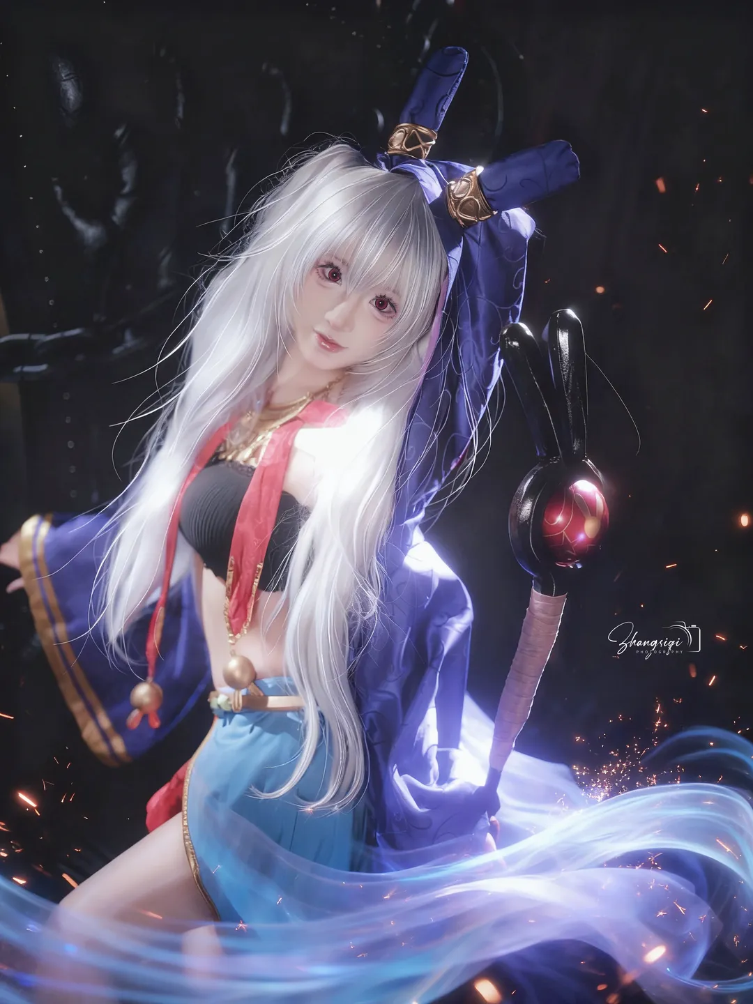 【拉菲cos】碧蓝航线魔女拉菲的暗黑幻想曲 - 第 9 张