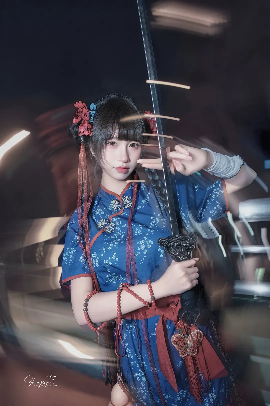 夜光下的中华娘武侠写真 - 第 7 张