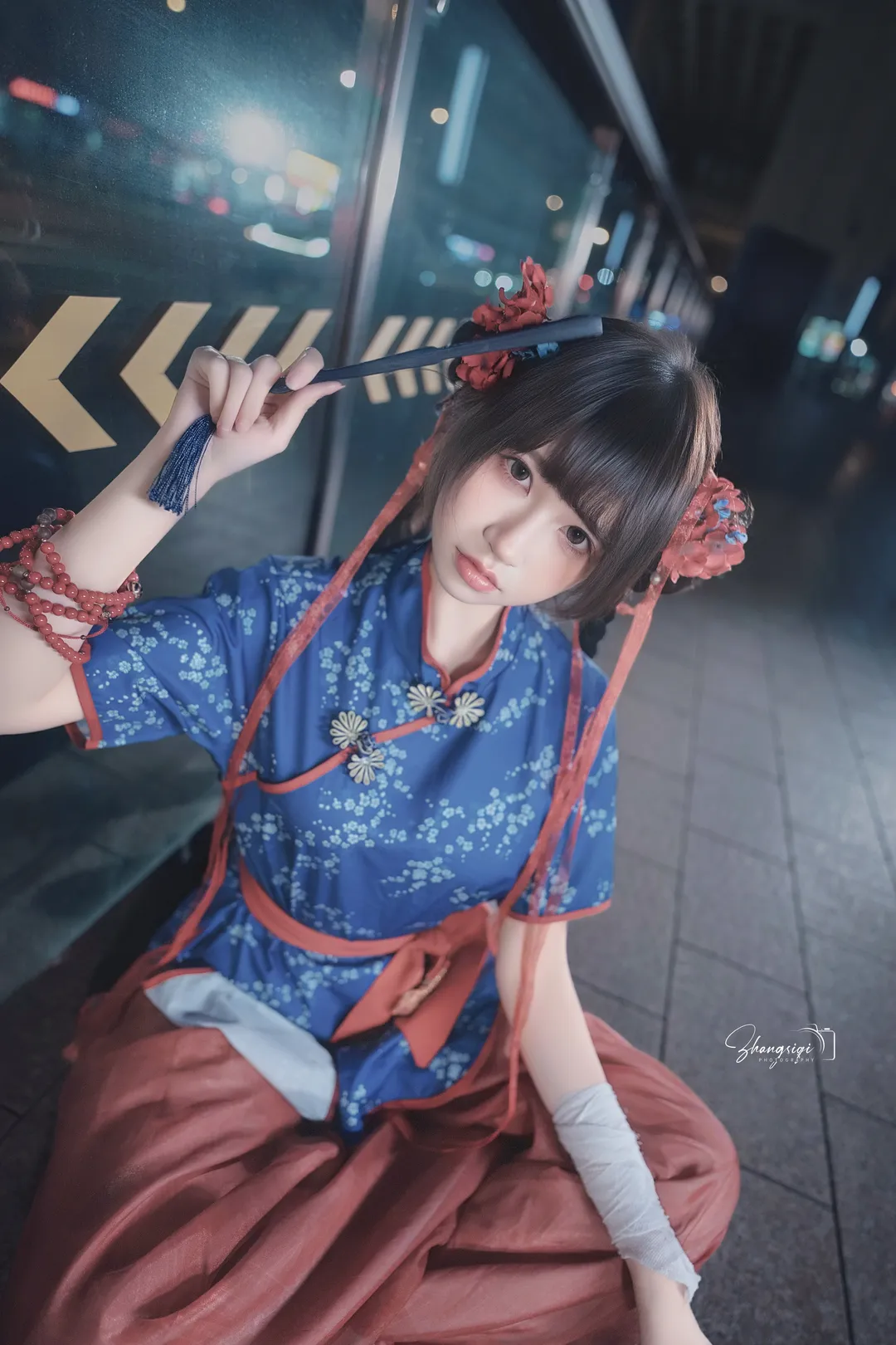 中华娘武侠风夜景外拍 小师妹下山都市行 - 第 2 张
