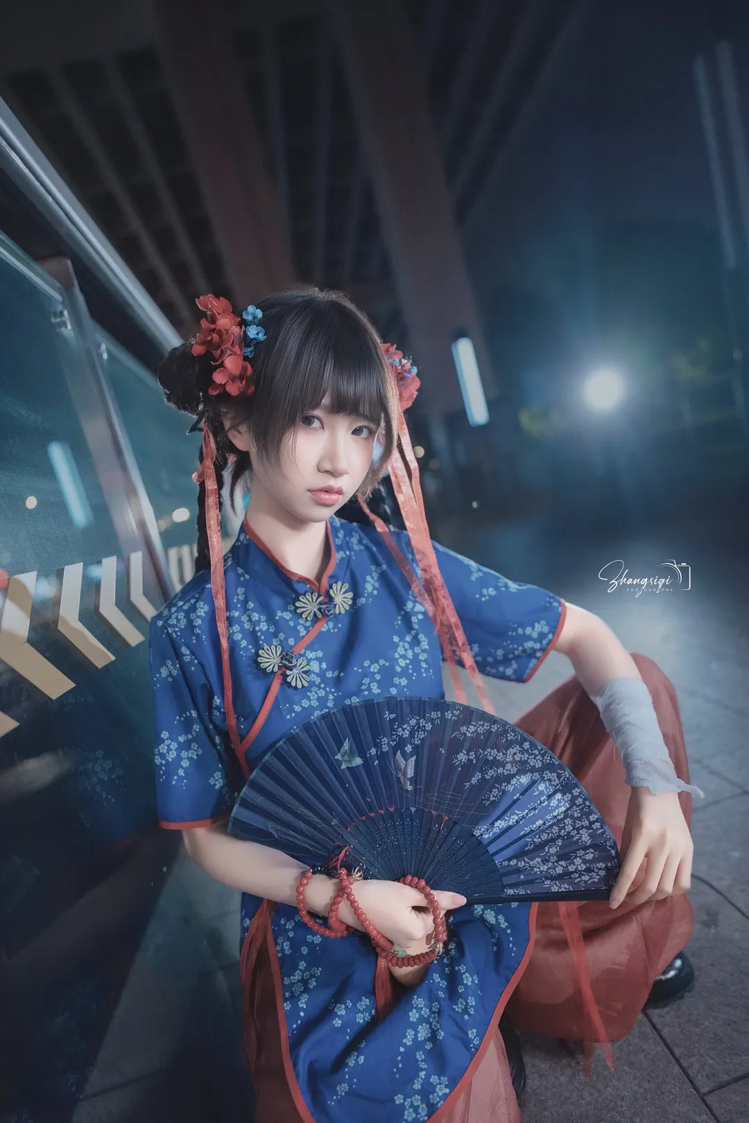中华娘武侠风夜景外拍 小师妹下山都市行 - 第 7 张