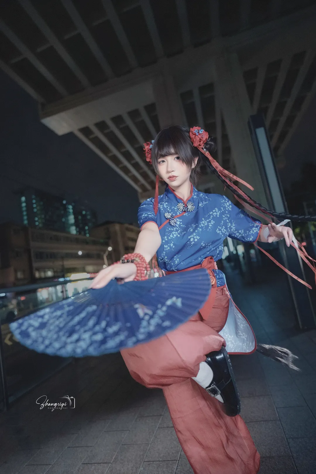 中华娘武侠风夜景外拍 小师妹下山都市行 - 第 8 张