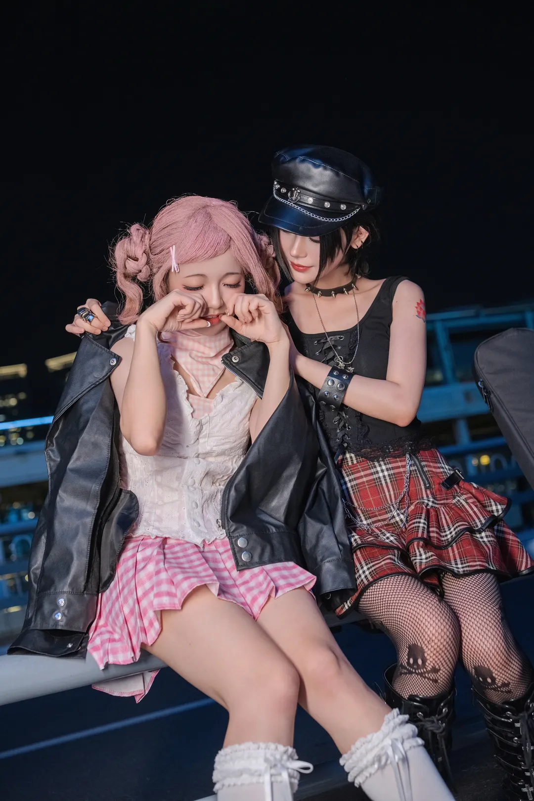 【大崎娜娜cos】NANA朋克美学，与奈奈的双生羁绊 - 第 2 张